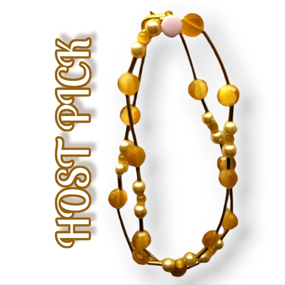 HOST PICK 😊 Wisconsin Monarch's Handcrafted Necklace 18" - Picture 2 of 2